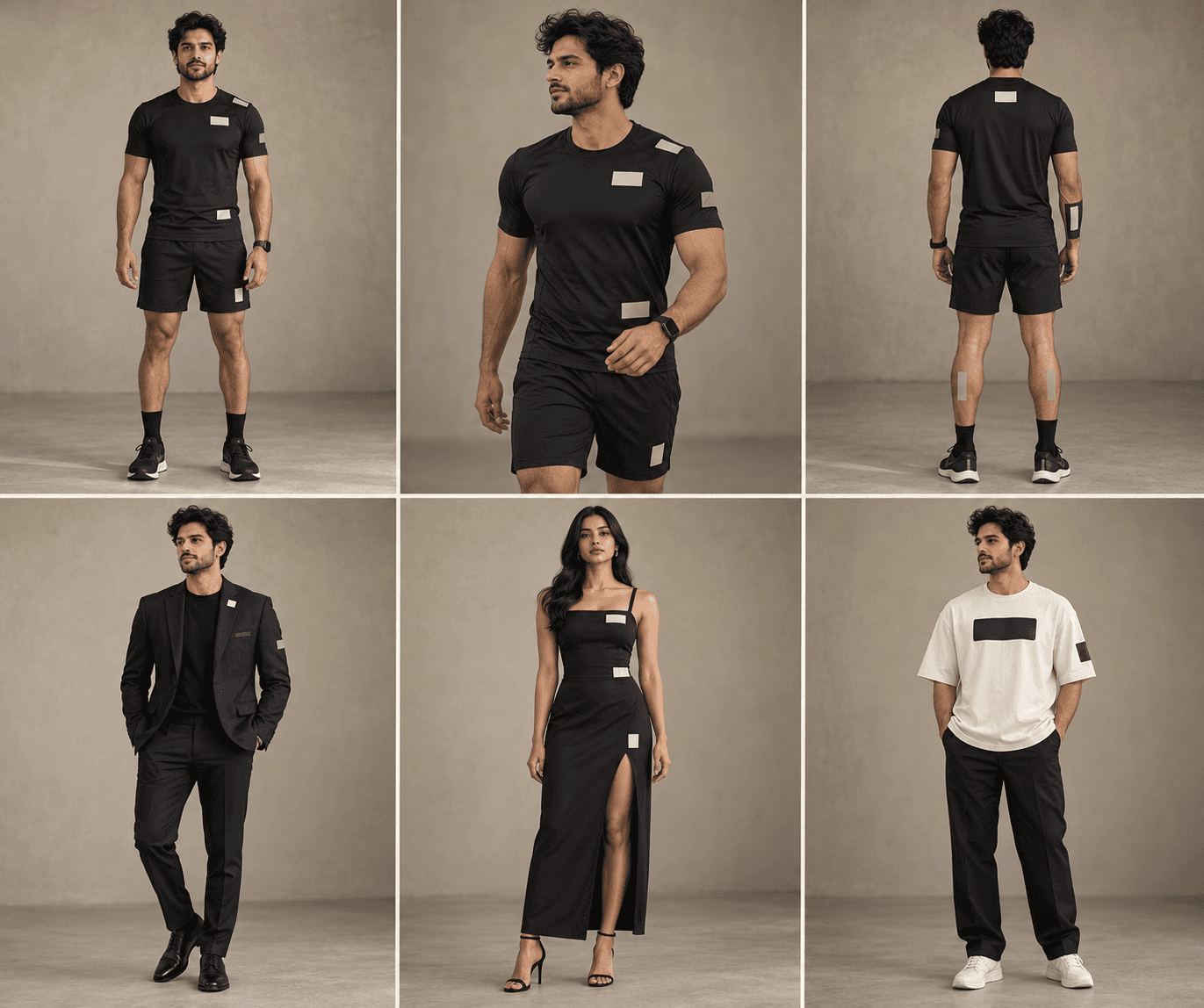 Placement-ready creator wardrobe
