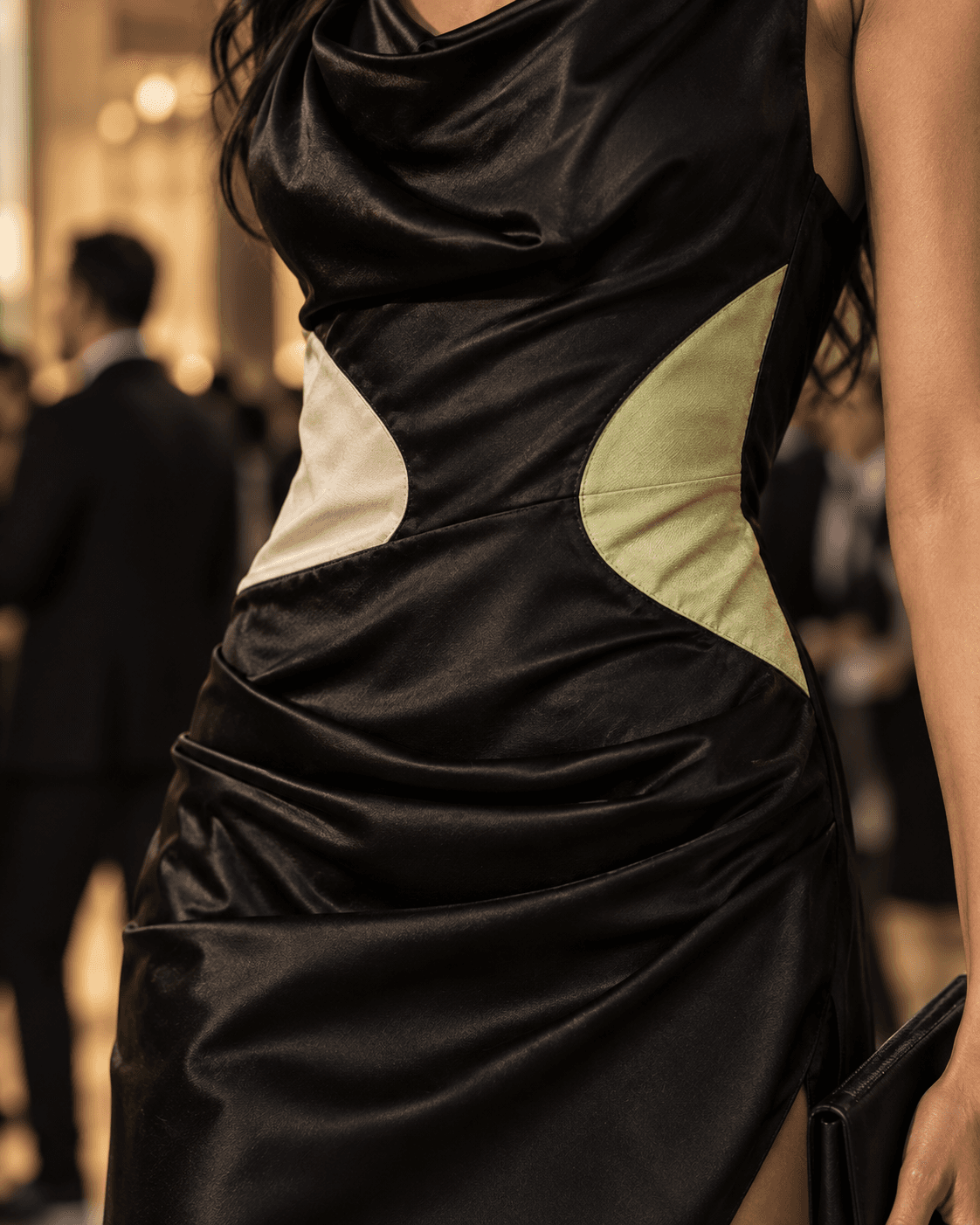 Event dress placement detail